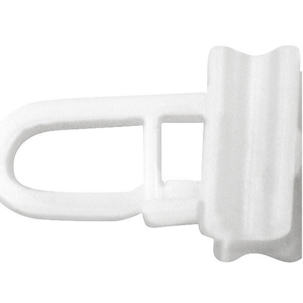 Galerie simpla Logo suport 9 cm negru lucios