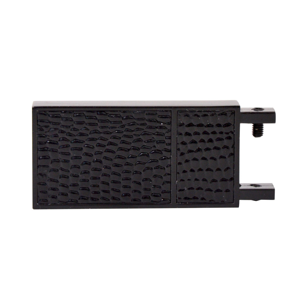 Galerie dubla Square line Boss Negru  negru lucios