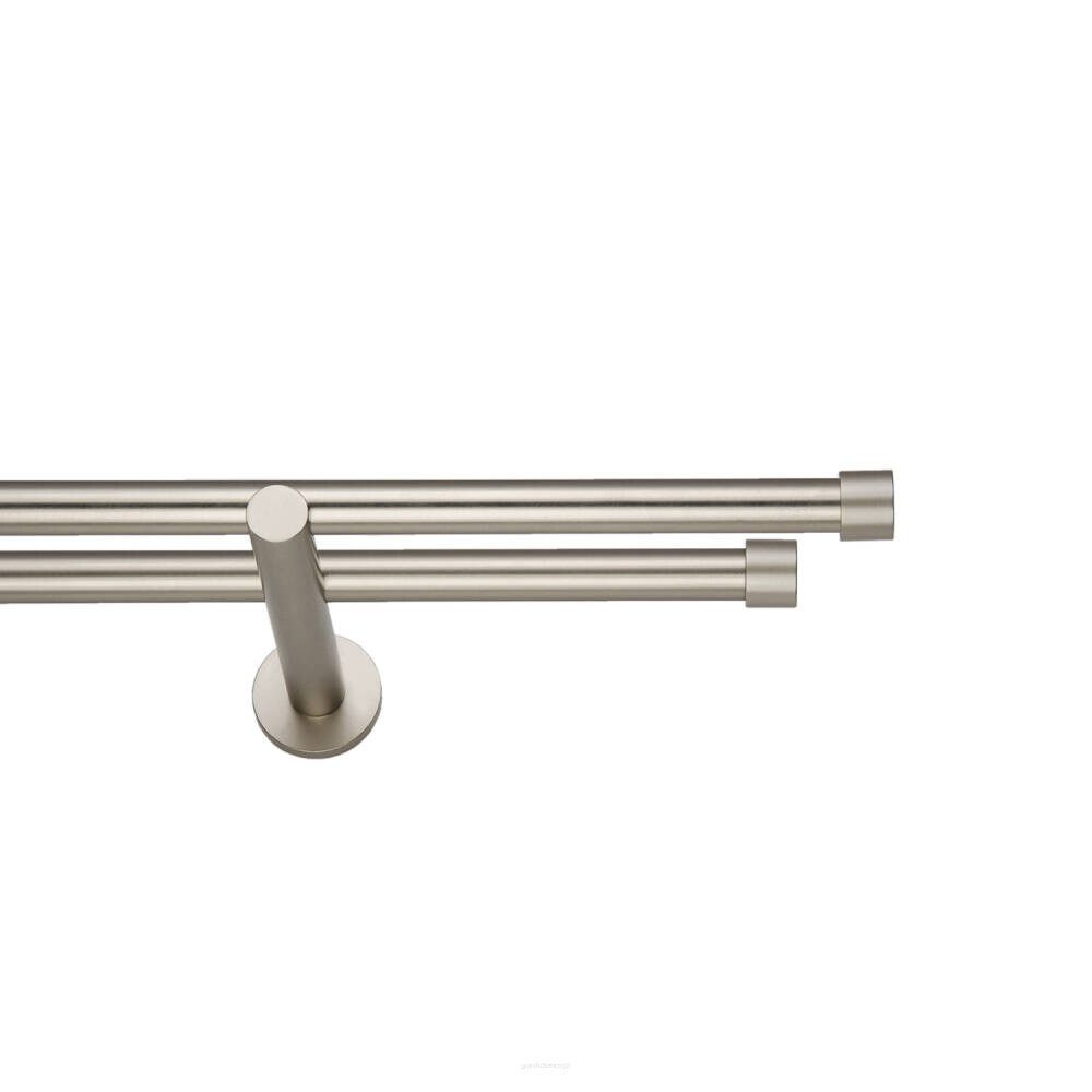 Galerie dubla Capacel suport universal crom mat19mm