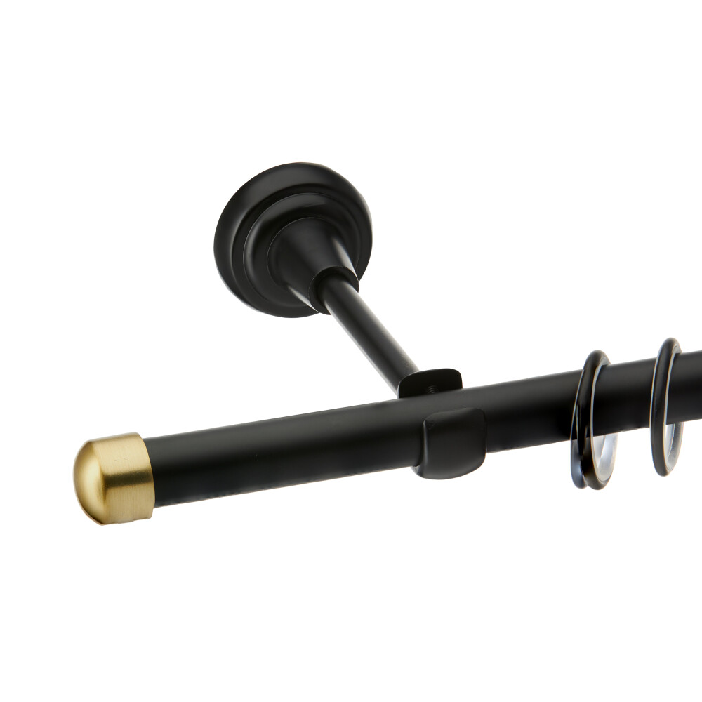 Galerie simpla Capacel black gold 19mm