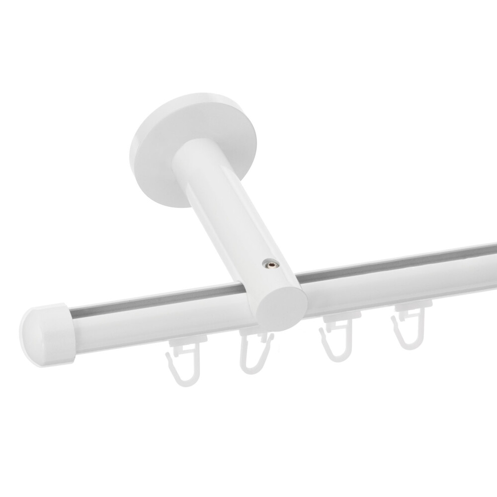 Galerie simpla Capacel profil alb lucios 19mm