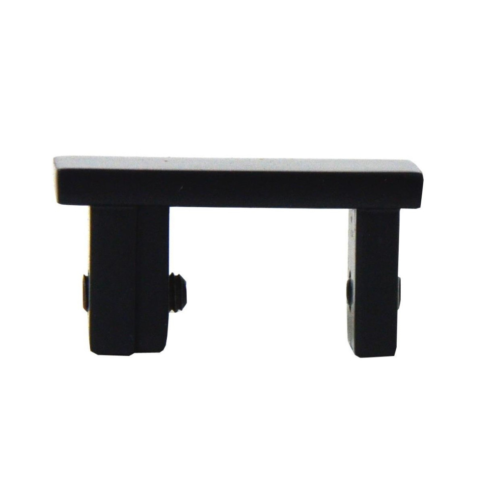 Galerie dubla Modern suport 21 cm negru lucios