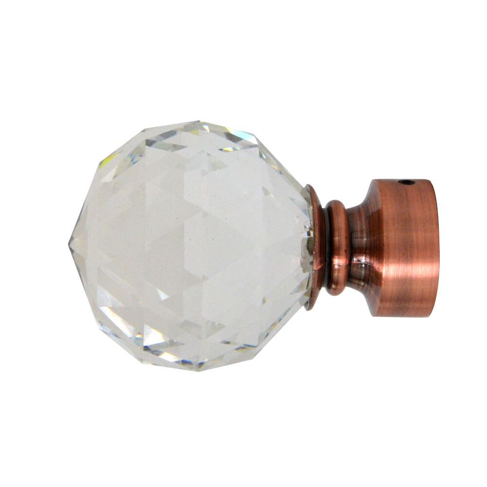 Galerie dubla Kula Crystal cupru 25mm