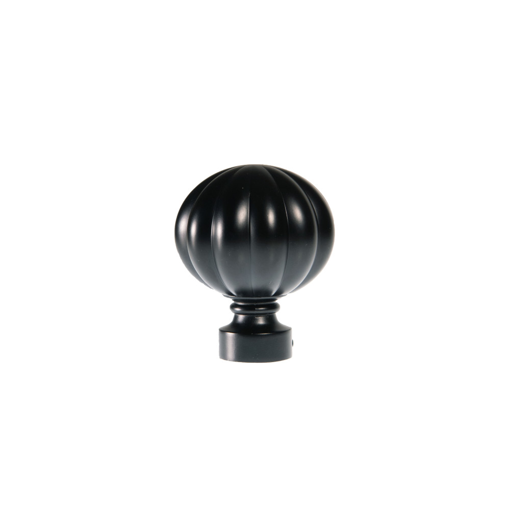 Galerie dubla Lotus profil negru 25mm