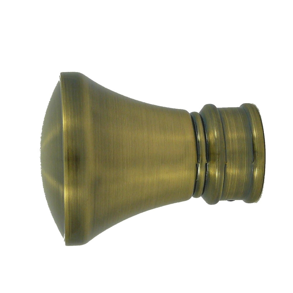 Galerie dubla tavan Luxor teava striata aur antic 25mm