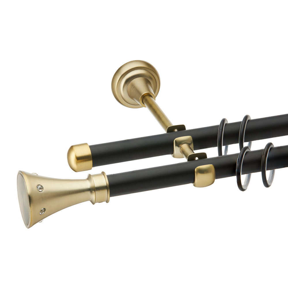 Galerie dubla Carter II black gold 19mm