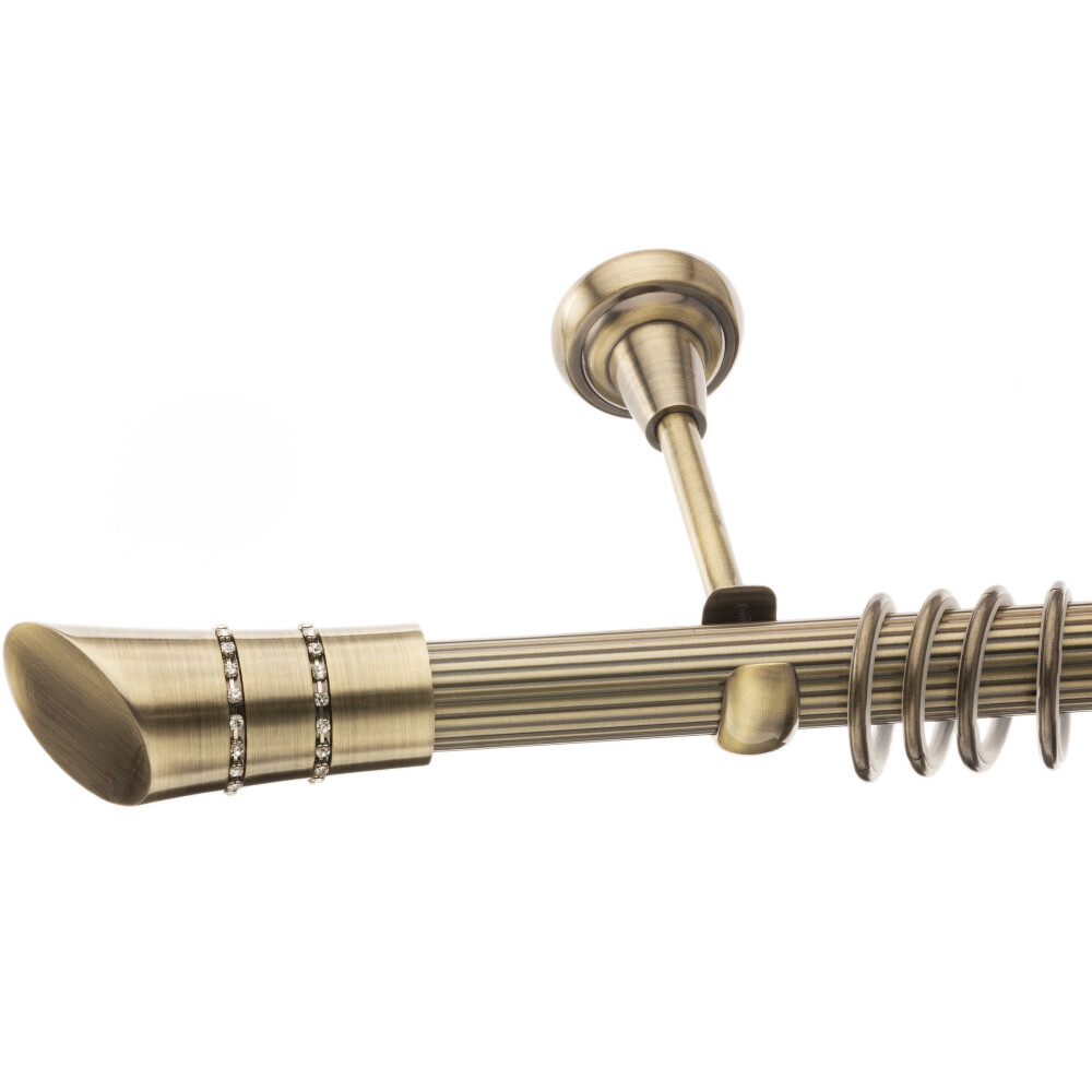 Galerie simpla Diva teava striata aur antic 25mm