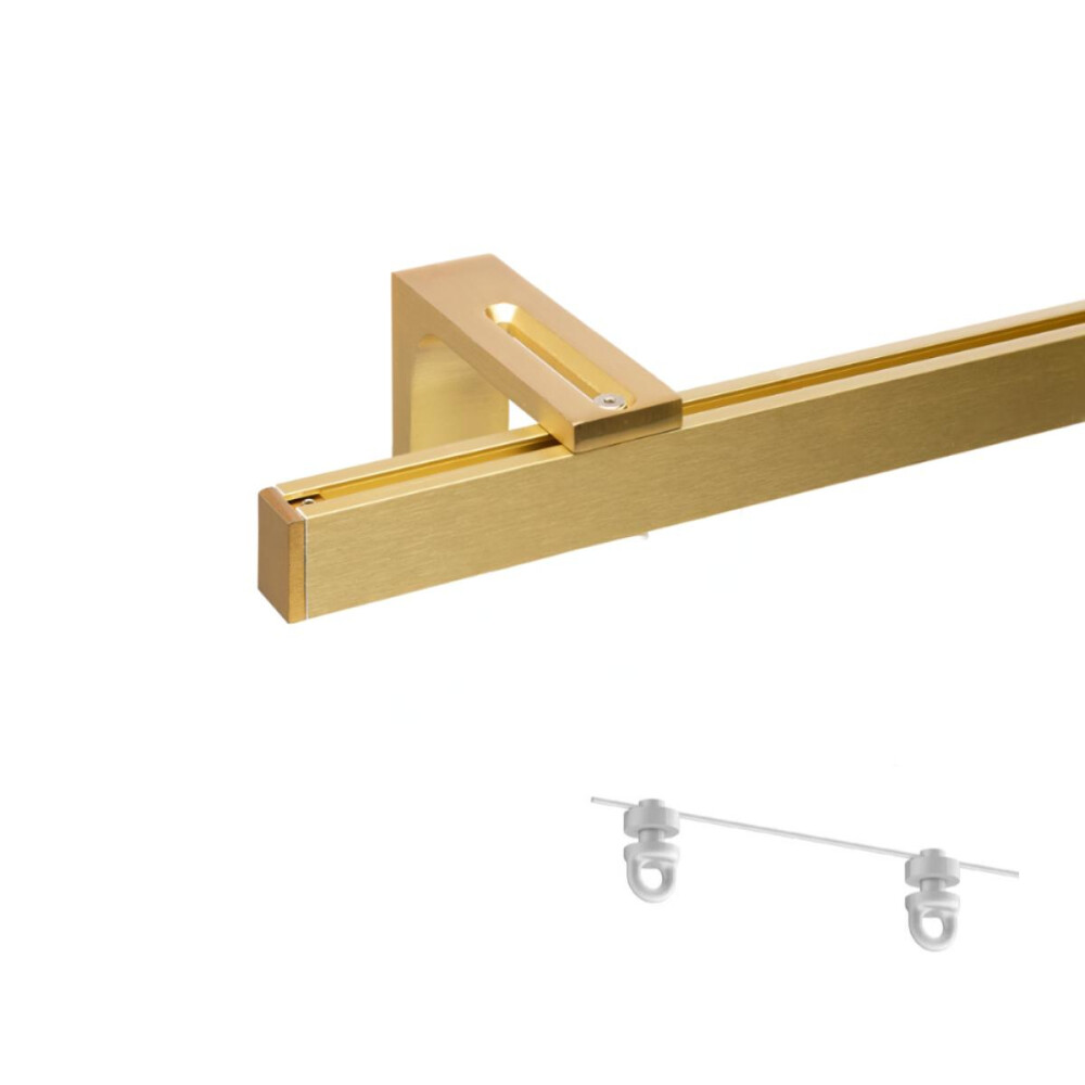 Sina simpla perete Horizon gold WAVE cu suport de 18 cm
