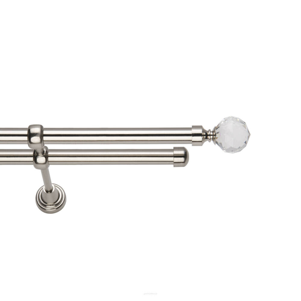 Galerie dubla Kula Crystal fara inele inox 19mm