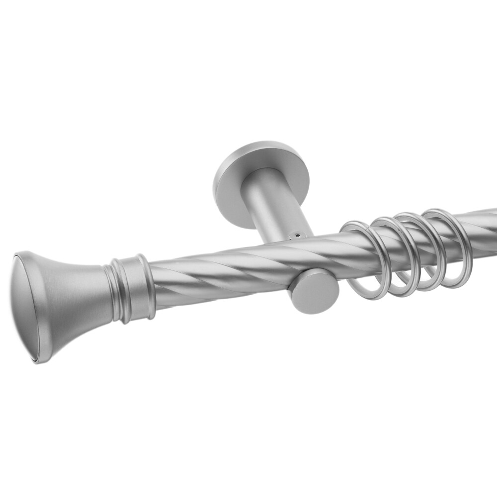 Galerie simpla Luxor teava twister suport universal crom mat 25mm