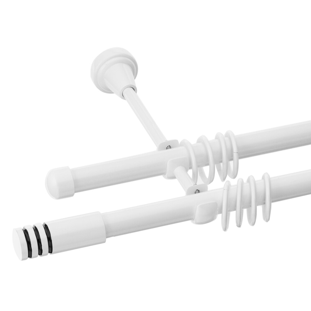Galerie dubla Modulo Alb lucios 19mm