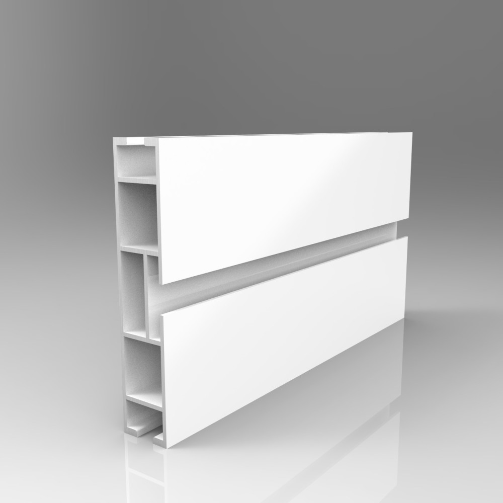 Galerie simpla Logo suport 9 cm alb lucios