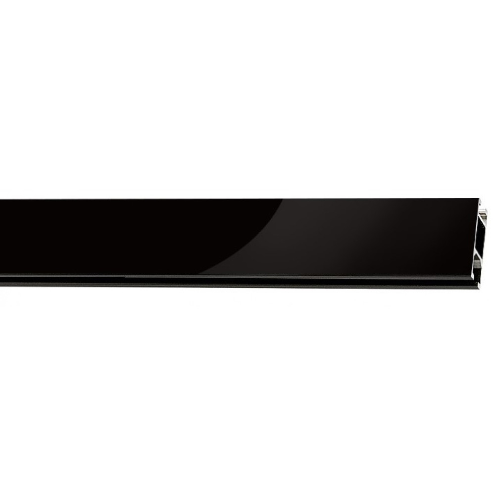 Galerie dubla Galaxy suport 21 cm negru lucios