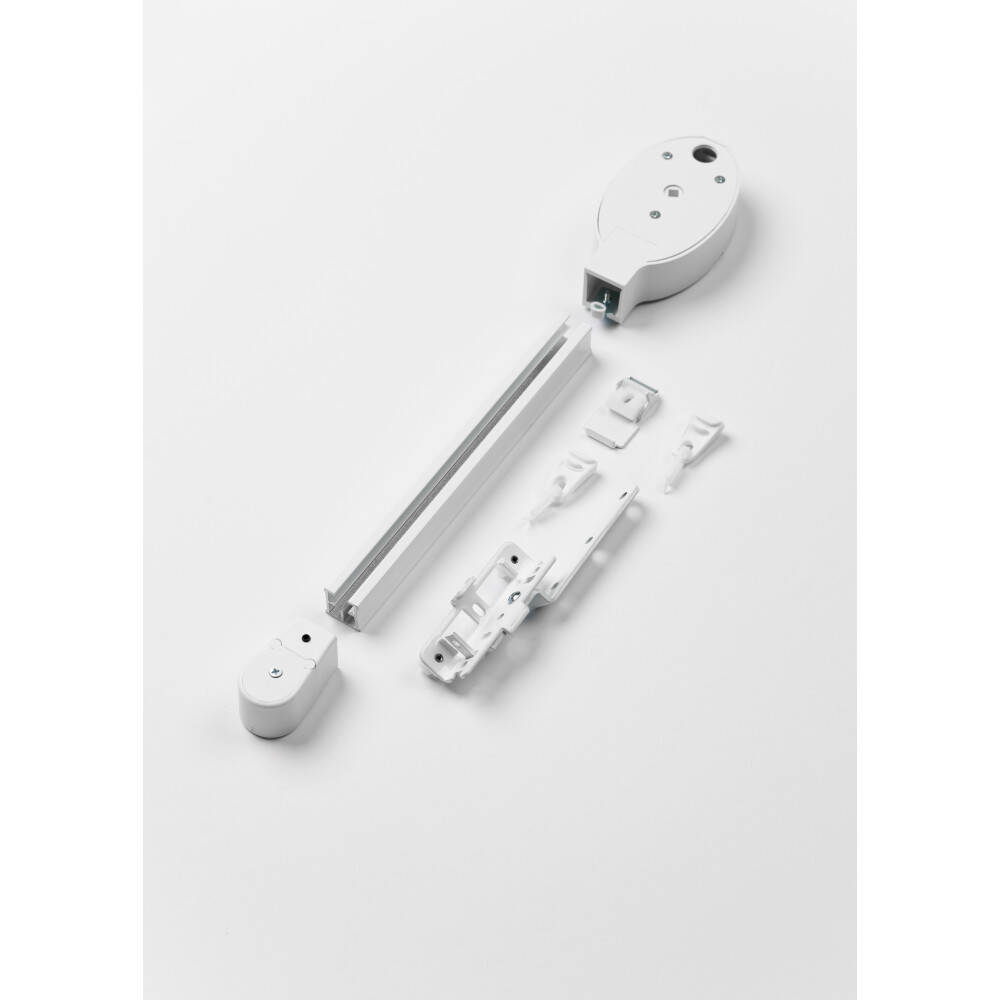 Sina aluminiu motorizata E 1020 alba cu motor Somfy Glydea 35WT