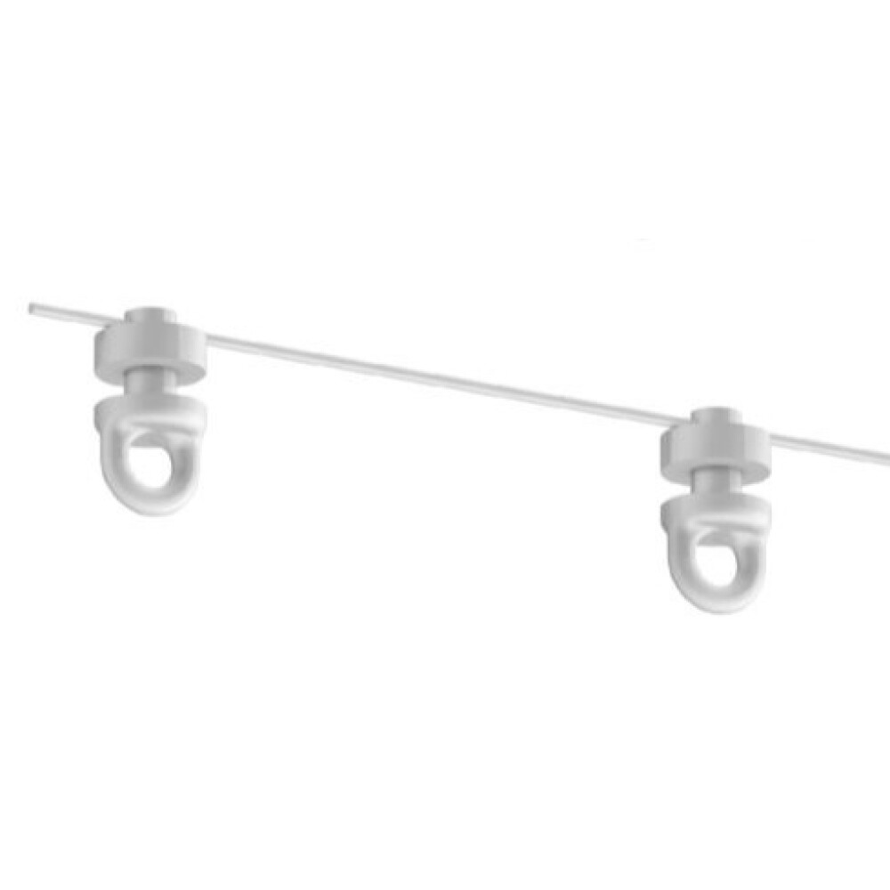 Sina simpla perete Horizon crom mat  WAVE cu suport de 18 cm