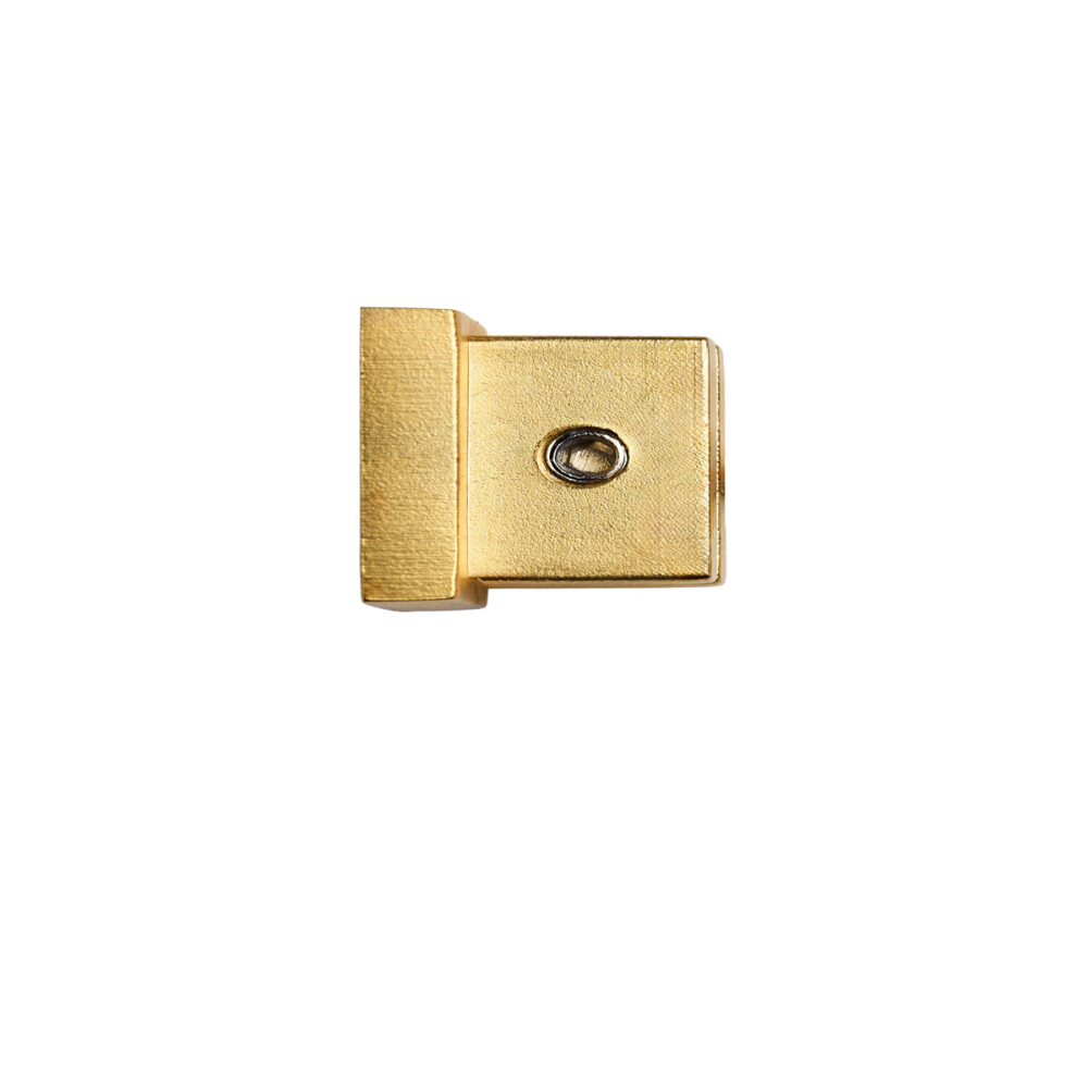 Sina simpla perete Horizon gold  cu suport de 18 cm