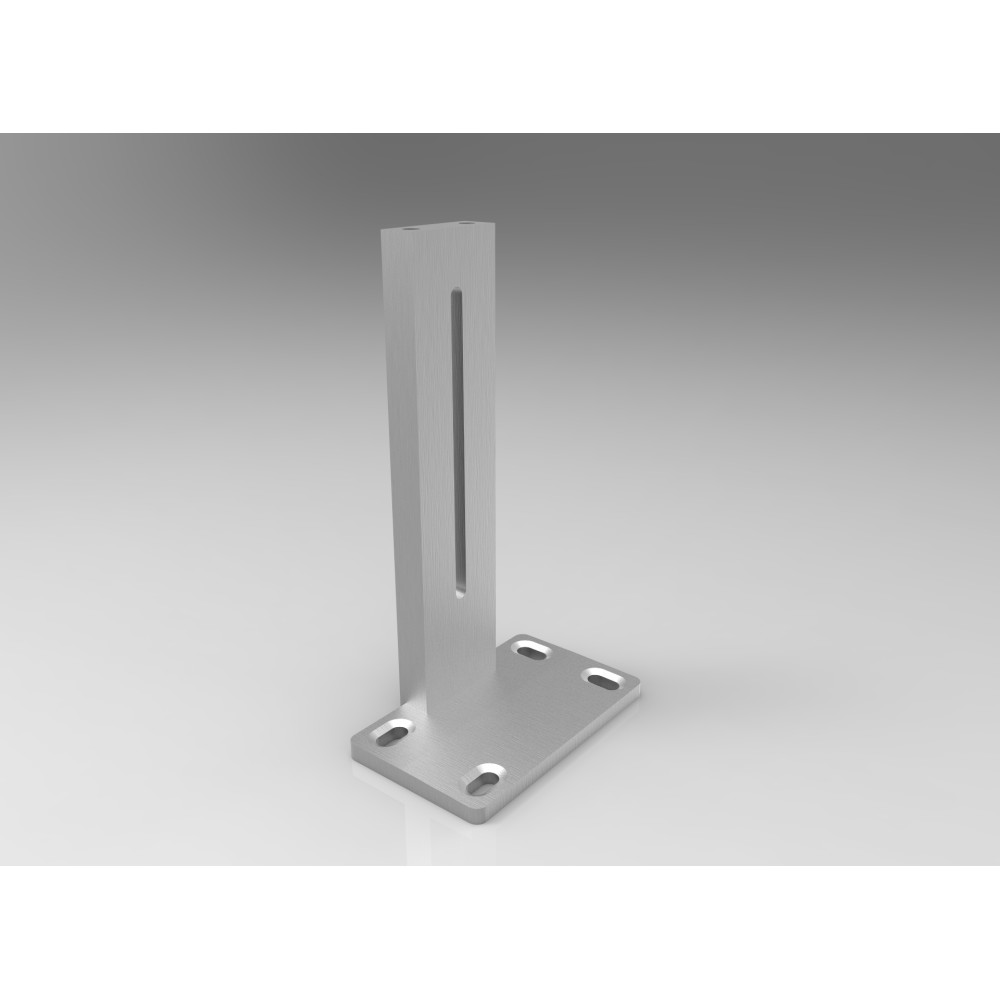 Galerie simpla Modern suport 15 cm crom mat