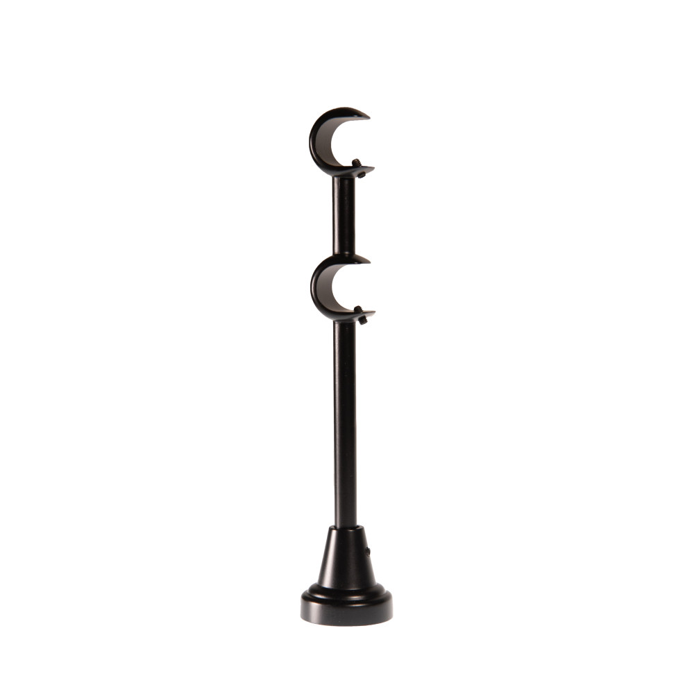 Galerie dubla Todi Max negru 19mm