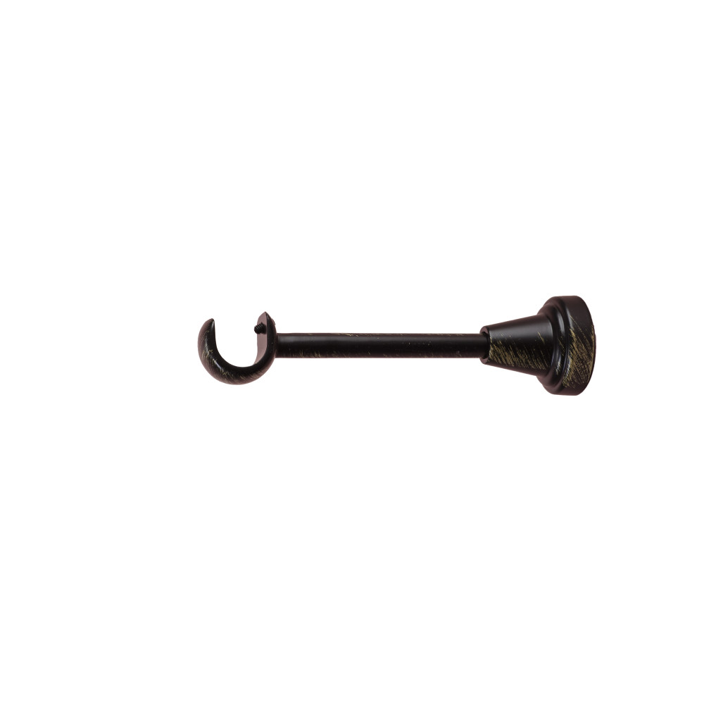 Galerie simpla Corso negru antichizat 19mm