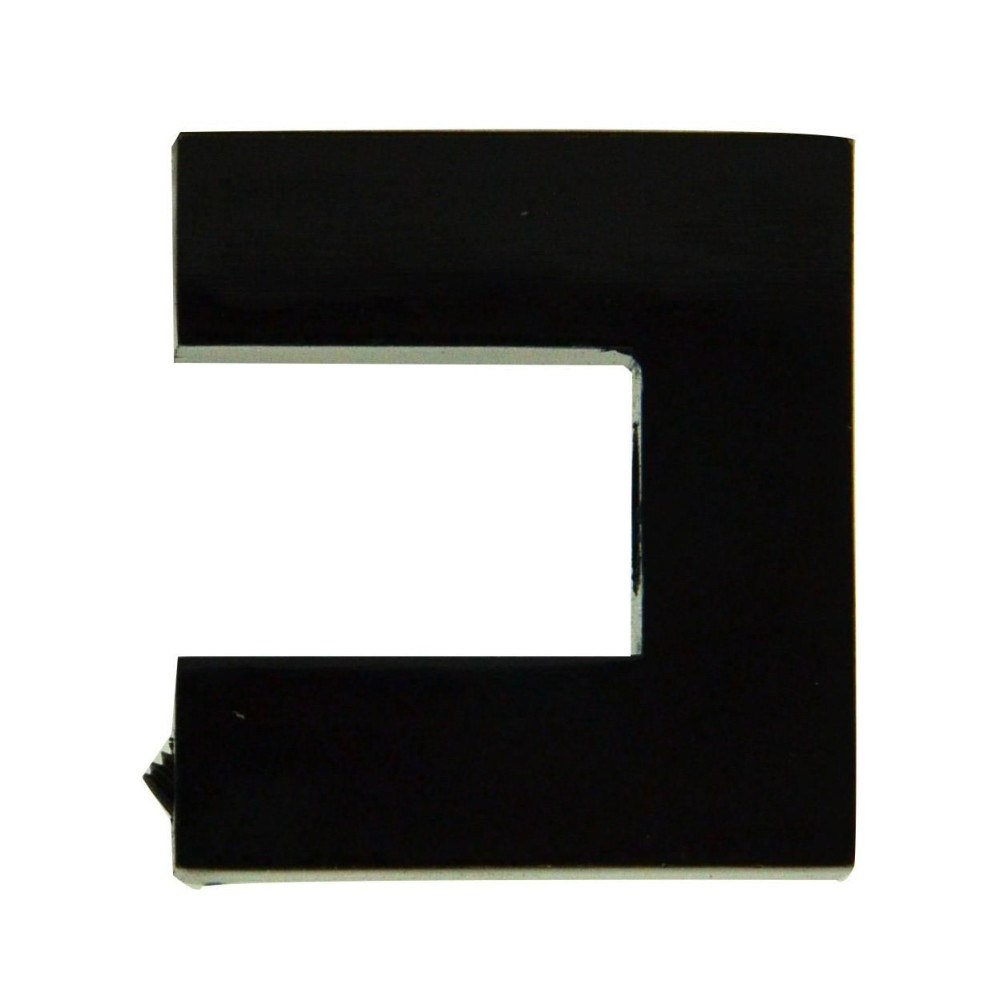 Galerie simpla tavan Square line Boss Negru  negru lucios