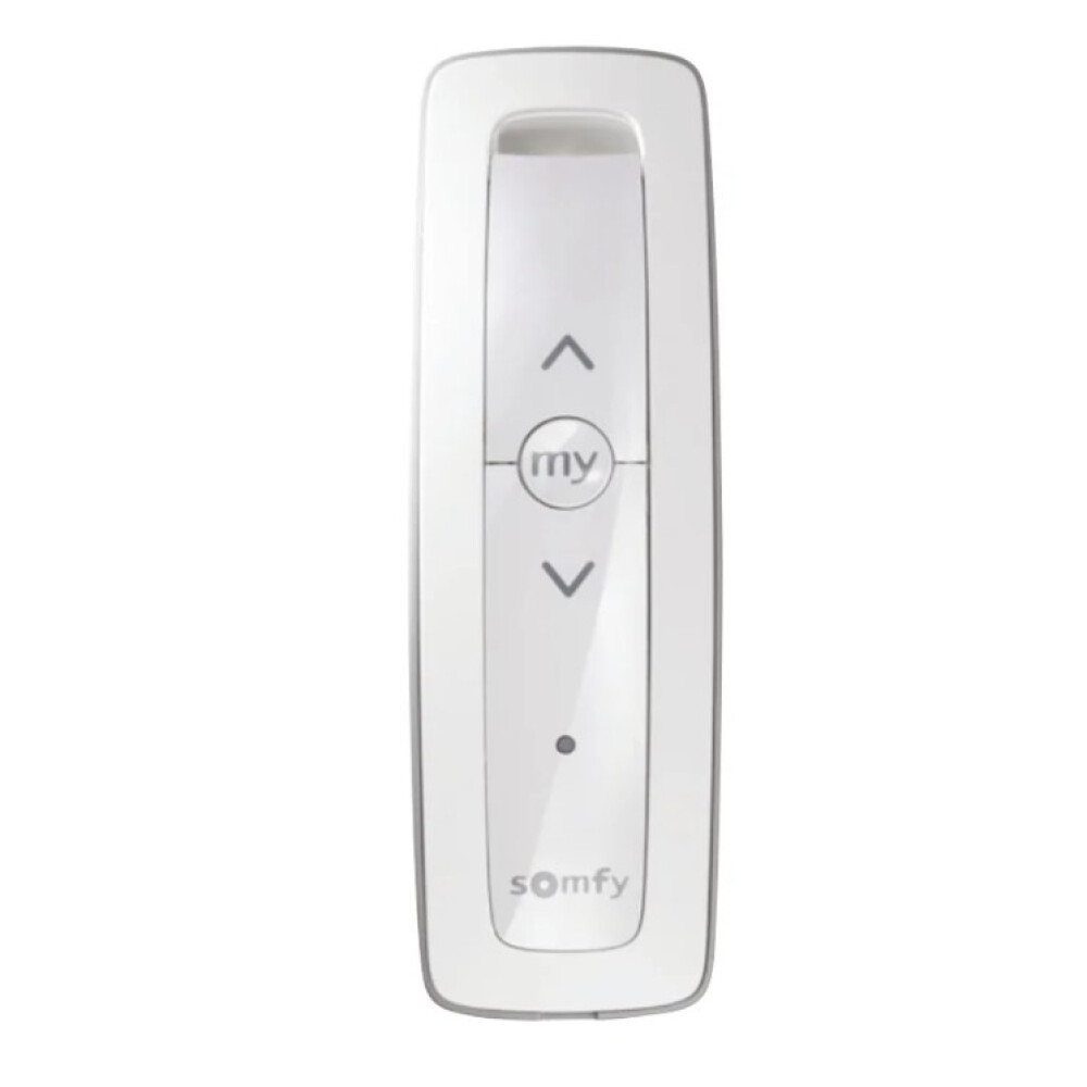 Sina aluminiu motorizata E 1020 alba cu motor Somfy Glydea 35 RTS