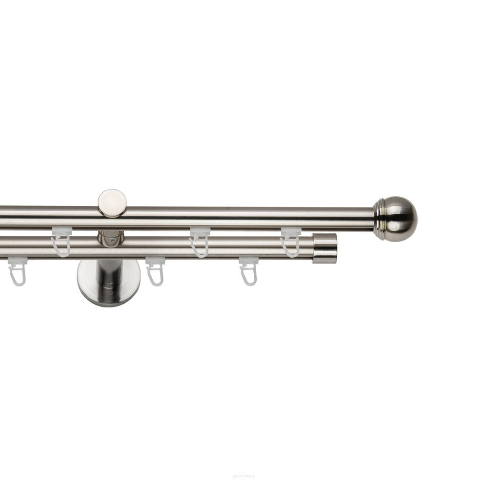 Galerie dubla Todi Max profil inox 19mm