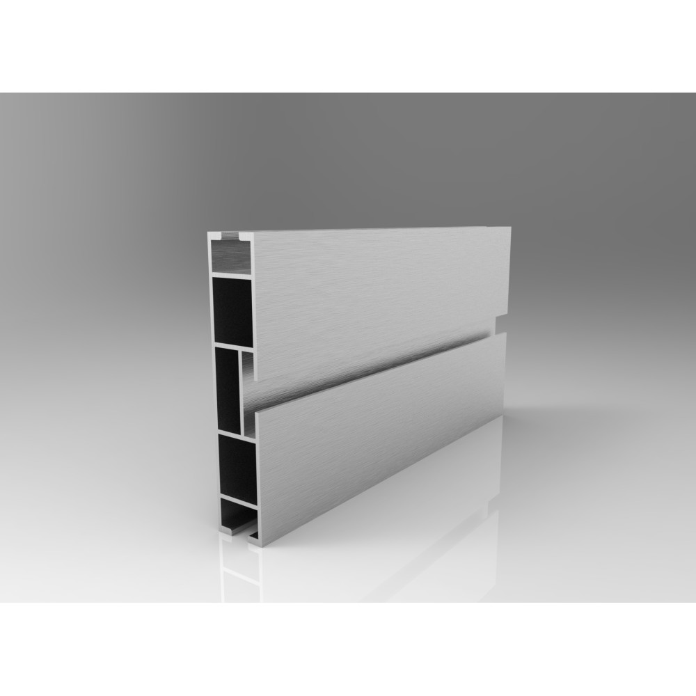 Galerie dubla Modern suport 15 cm crom mat