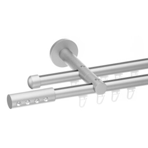Galerie dubla Allure profil crom mat 19mm