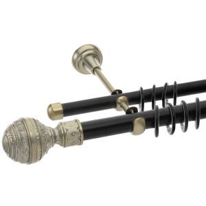 Galerie dubla Betina II black gold 25mm
