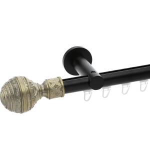 Galerie simpla Betina profil black gold 25mm
