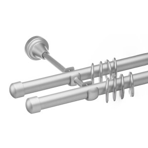 Galerie dubla Capacel crom mat 19mm 