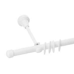 Galerie simpla Capacel alb lucios 19mm