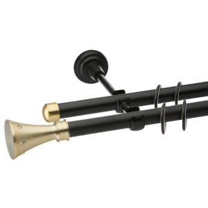 Galerie dubla Carter black gold 19mm