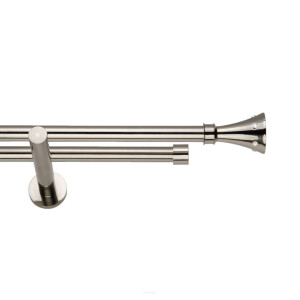 Galerie dubla Carter suport universal inox 19mm