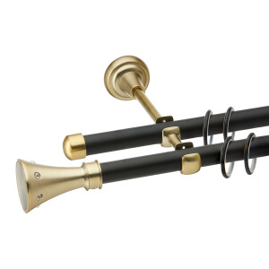 Galerie dubla Carter II black gold 19mm