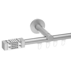 Galerie simpla Cube profil crom mat 19mm
