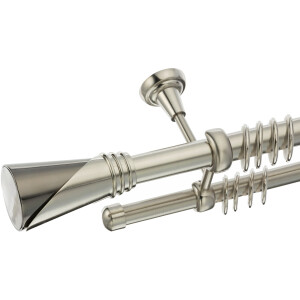 Galerie dubla tavan Duncan inox 25mm