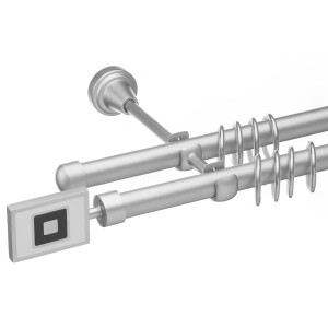 Galerie dubla Forma crom mat 19mm