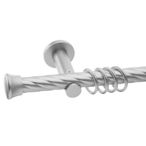 Galerie simpla Fulda teava twister suport universal crom mat 25mm