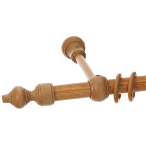 Galerie simpla lemn masiv stejar 28mm