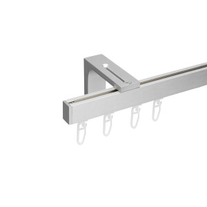 Sina simpla perete Horizon crom mat cu suport de 10 cm