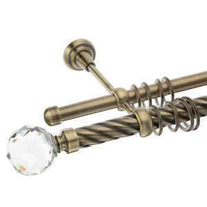 Galerie dubla Kula Crystal twister aur antic 25mm
