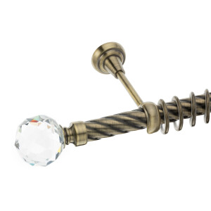 Galerie simpla Kula Crystal twister aur antic 25mm