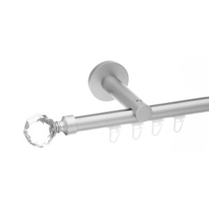 Galerie simpla Kula Crystal profil crom mat 19mm