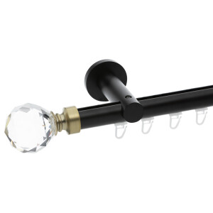 Galerie simpla Kula Crystal profil black gold