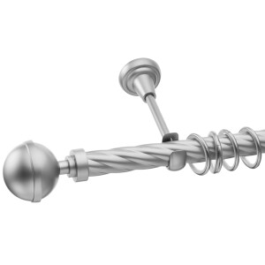 Galerie simpla Kula Lux teava twister crom mat 25mm