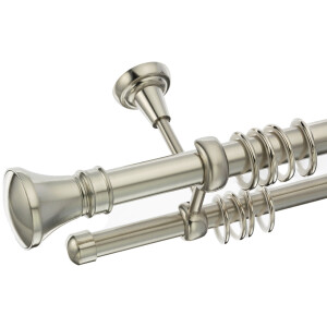 Galerie dubla tavan Luxor inox 25mm