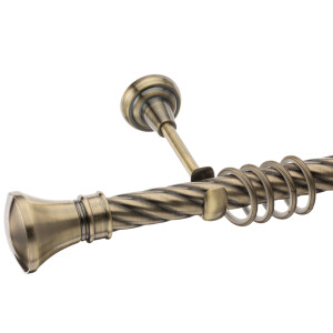 Galerie simpla Luxor teava twister aur antic 25mm
