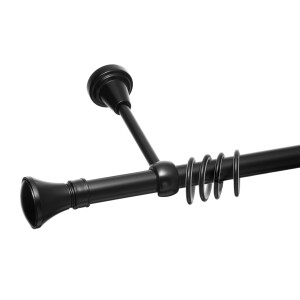 Galerie simpla Prince negru 19mm