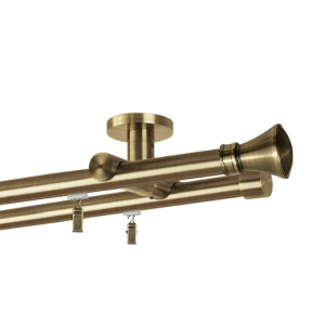 Galerie dubla tavan Prince profil aur antic 19mm